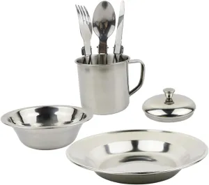 1 Set Camping Cookware Set Portable Cooking Equipment Utensils Camping Kitchen Pot for Outdoor Activities