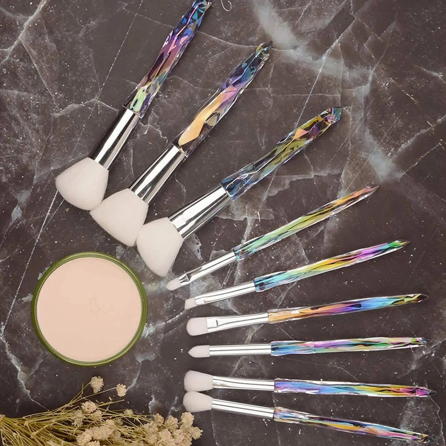 10-Piece Professional Makeup Brush Set X3 style