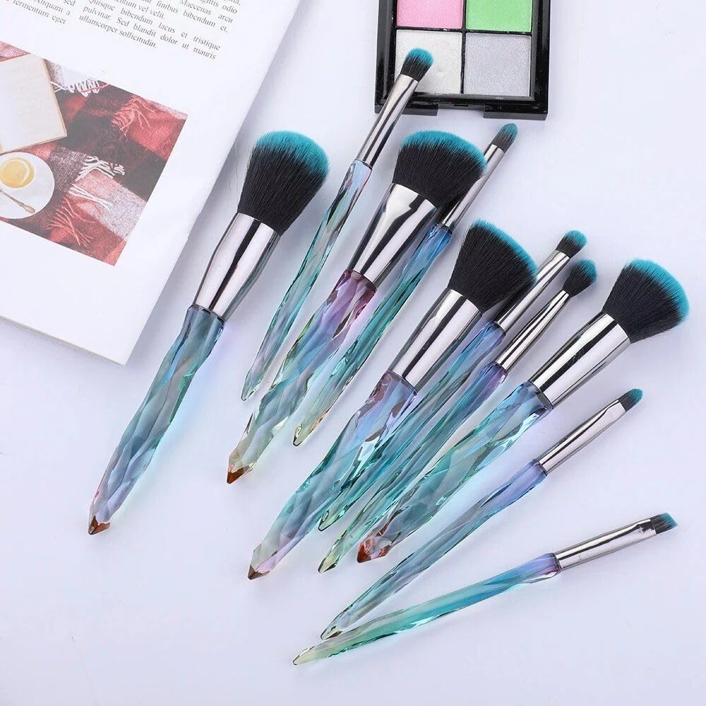10-Piece Professional Makeup Brush Set X3 style