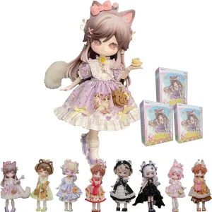 1/12 BJD Dolls Blind Box,Kawaii BJD Dolls MITIAN Series-Magical Forest 1/12 Ball Jointed Doll Collectable Action Figure Posable Dress Up Doll for Girls Birthday Party Gift Toys