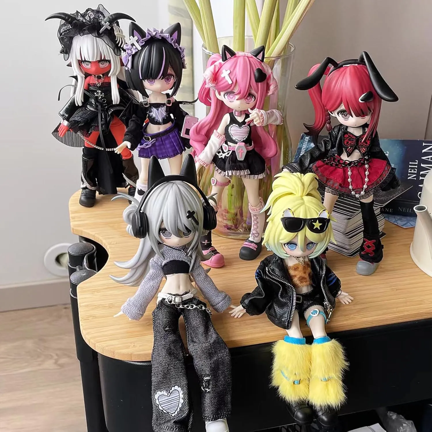 1/12 BJD Dolls Blind Box,Kawaii BJD Dolls Ten Thousand Escape Plan Series 1/12 Ball Jointed Doll Collectable Action Figure for Girls Birthday Party Gift Toys