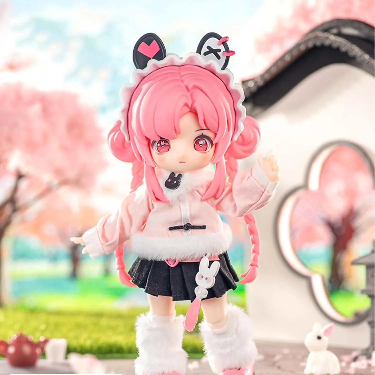 1/12 BJD Dolls Blind Box,Kawaii MJD BJD Dolls NAGI Series-3 1/12 Ball Jointed Doll Collectable Action Figure Posable Dress Up Doll for Girls Gift Toys