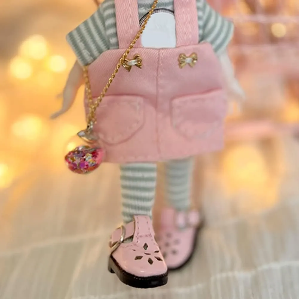 16cm BJD Doll 1/8 1/12 Mini SD Dolls Ball Jointed Doll DIY Toys with Full Set Clothes Shoes Wig Makeup,Best Gift for Girls (19#)