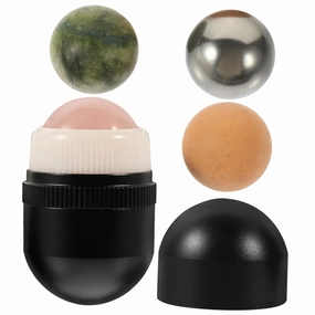 1set Jade Facial Detachable Roller for Skin Care Reduces Puffiness Improves Absorption Tightens and Skin for Face and Neck Cool and Refreshing