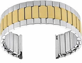 22mm Elastic Stainless Steel Watch Band for Smart Watch Quartz Watch Mens Womens Metal Watch Band Quick Release Universal Watch Band(3)