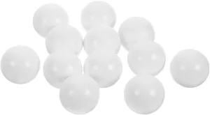 24pcs Mini Foosball Table Balls Replacement Soccer Balls for Tabletop Games HIPS Material Glossy Finish for Family Fun and Parties