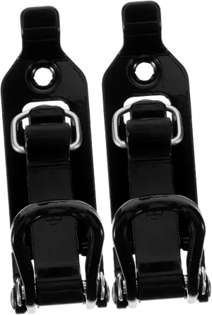 2pcs Car Mounting Shovel Holder Metal Clamp Roof Secure Tool Fastening Easy Installation Shovel Clamp for Car Roof Rack