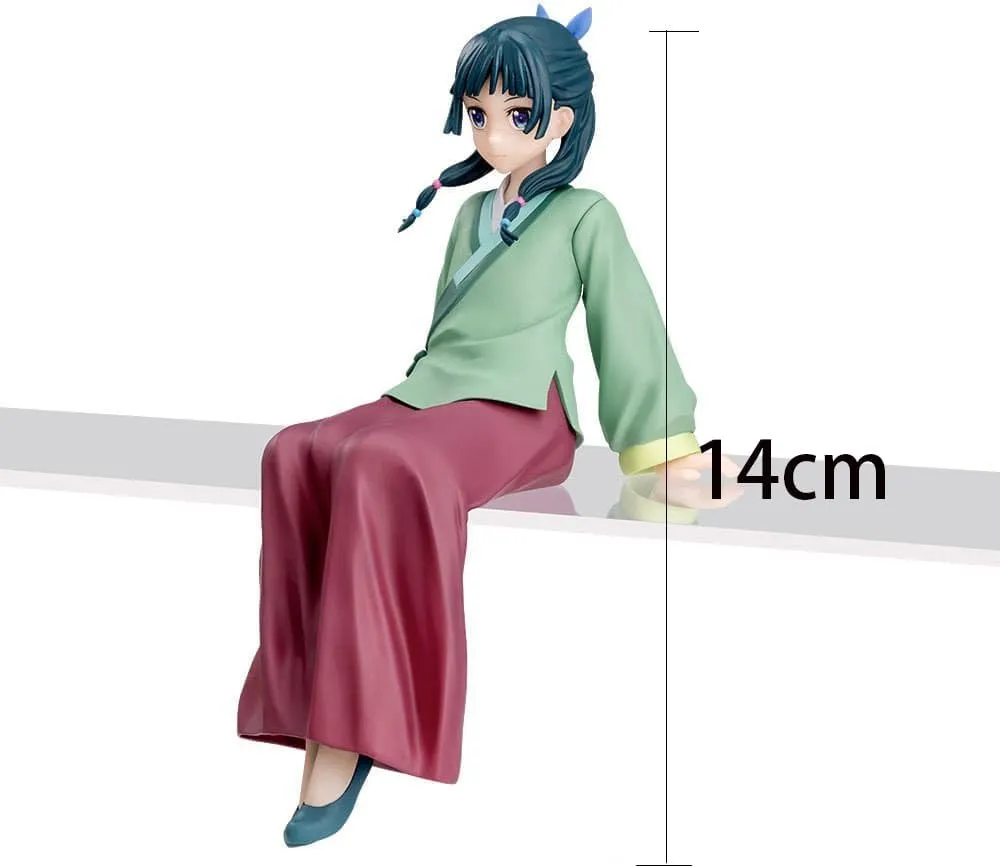 2pcs Maomao Figure Maomao Statue - 1/7 Scale Sitting Pose Hanfu Version Mao Mao Figure Model - PVC Anime People Collectibles Desktop Decoration Gifts for Fans