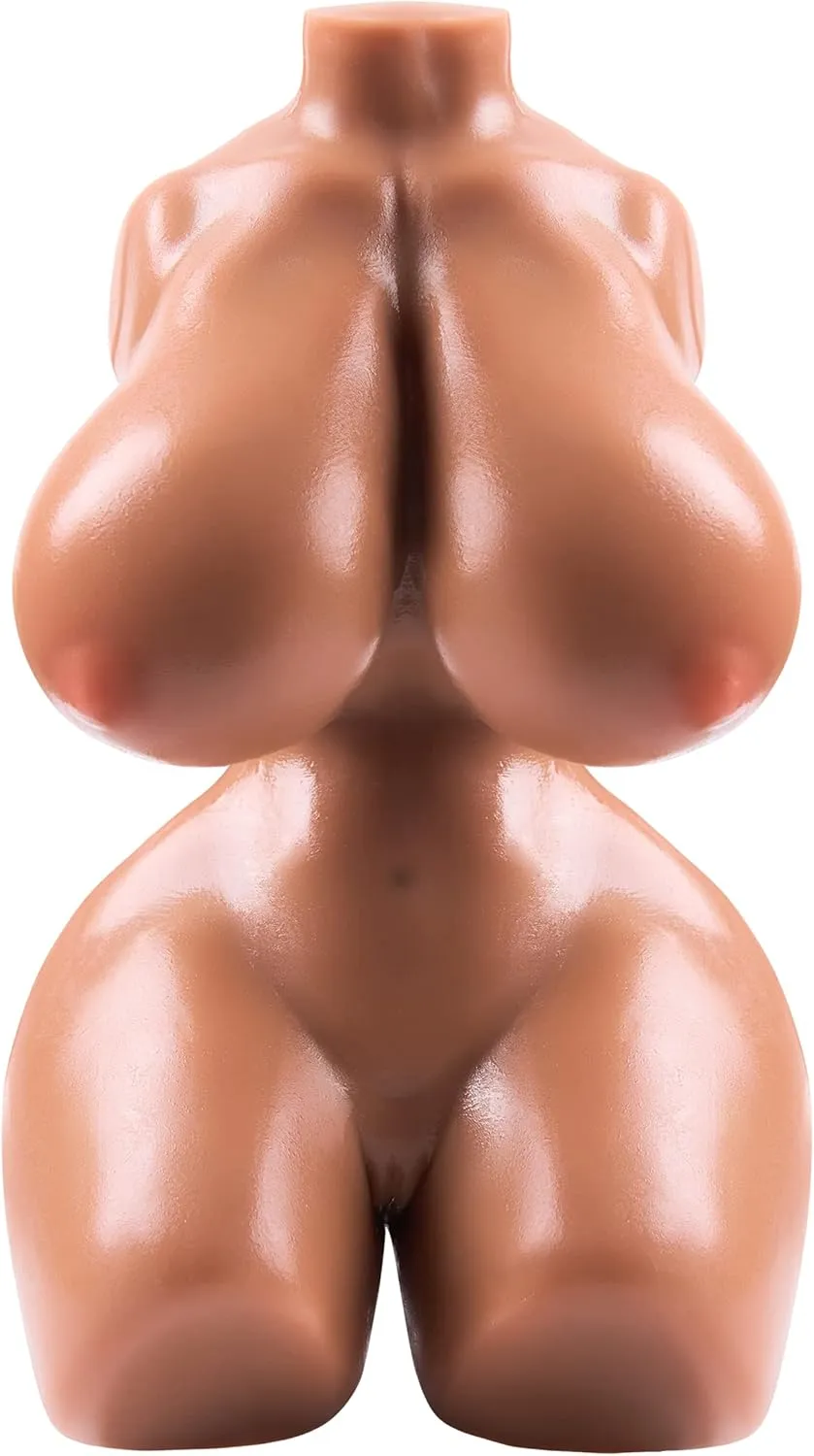 3 in 1 Sex Dolls Torso Pocket Pussy for Men Realistic Sexdoll with Big Boob Vagina and Tight Ass Sex Male Stroker Adult Toys for Male Masturbator 1.9 LB