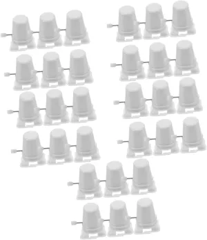 30 Pcs Clockwork Legged Robot Windup Movement Stocking Stuffers Clockwork Toy Movement Toy Clockwork Walking Toy Mini Animal Toys Clockwork Movement Bagged Part Plastic Child White
