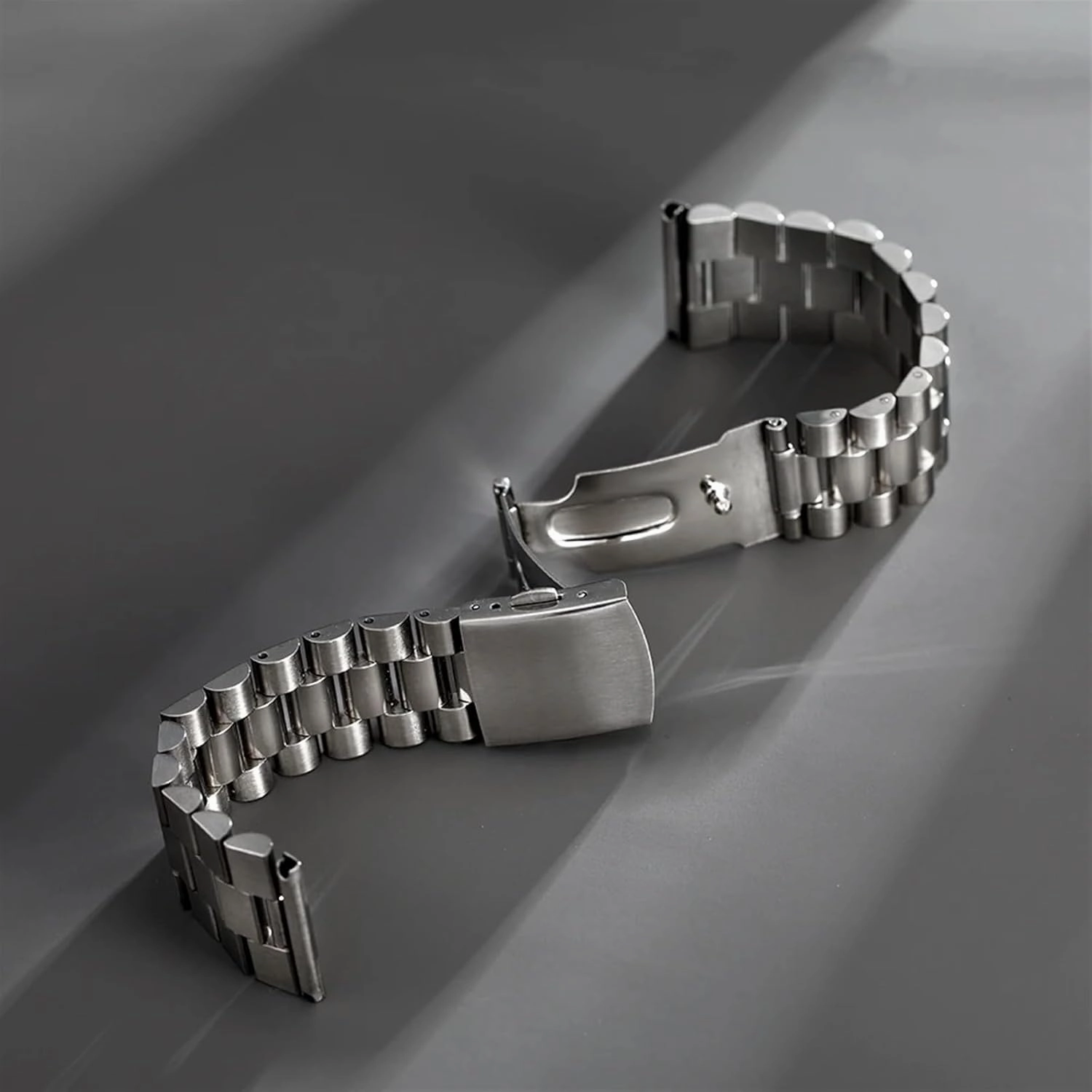 316L Stainless Steel Watch Band 18mm 20mm 22mm Universal Brushed Solid Stainless Steel Watch Band for Quartz Watches Traditional Watches