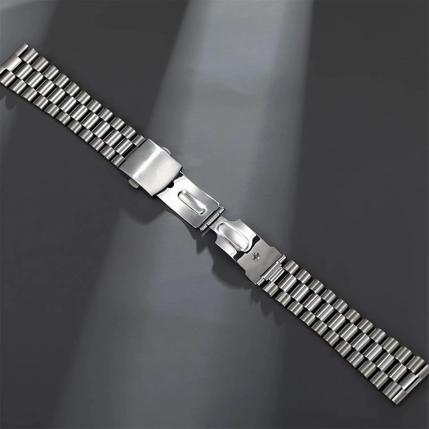 316L Stainless Steel Watch Band 18mm 20mm 22mm Universal Brushed Solid Stainless Steel Watch Band for Quartz Watches Traditional Watches