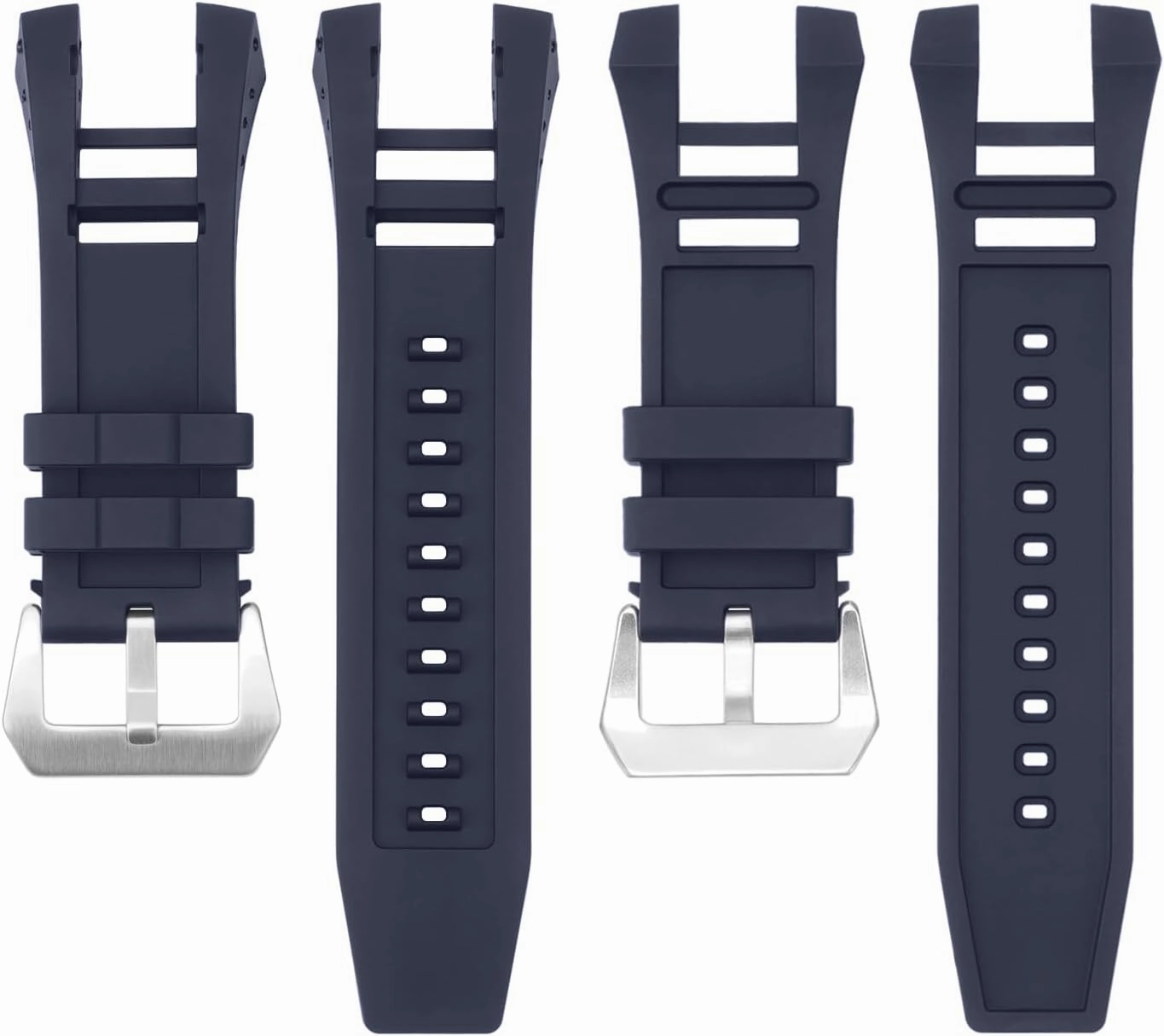 32.5mm Watch Band Compatible with Invicta, Soft Silicone Rubber Replacement Wrist Strap for Invicta Subaqua Noma IV Watch Straps
