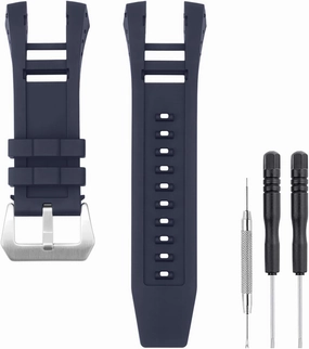 32.5mm Watch Band Compatible with Invicta, Soft Silicone Rubber Replacement Wrist Strap for Invicta Subaqua Noma IV Watch Straps
