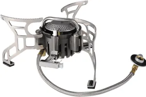 3500W Folding Outdoor Stove - Portable Cassette Stove for Camping & Backpacking, Portable Outdoor Gas Stove - Foldable Backpacking Stove,
