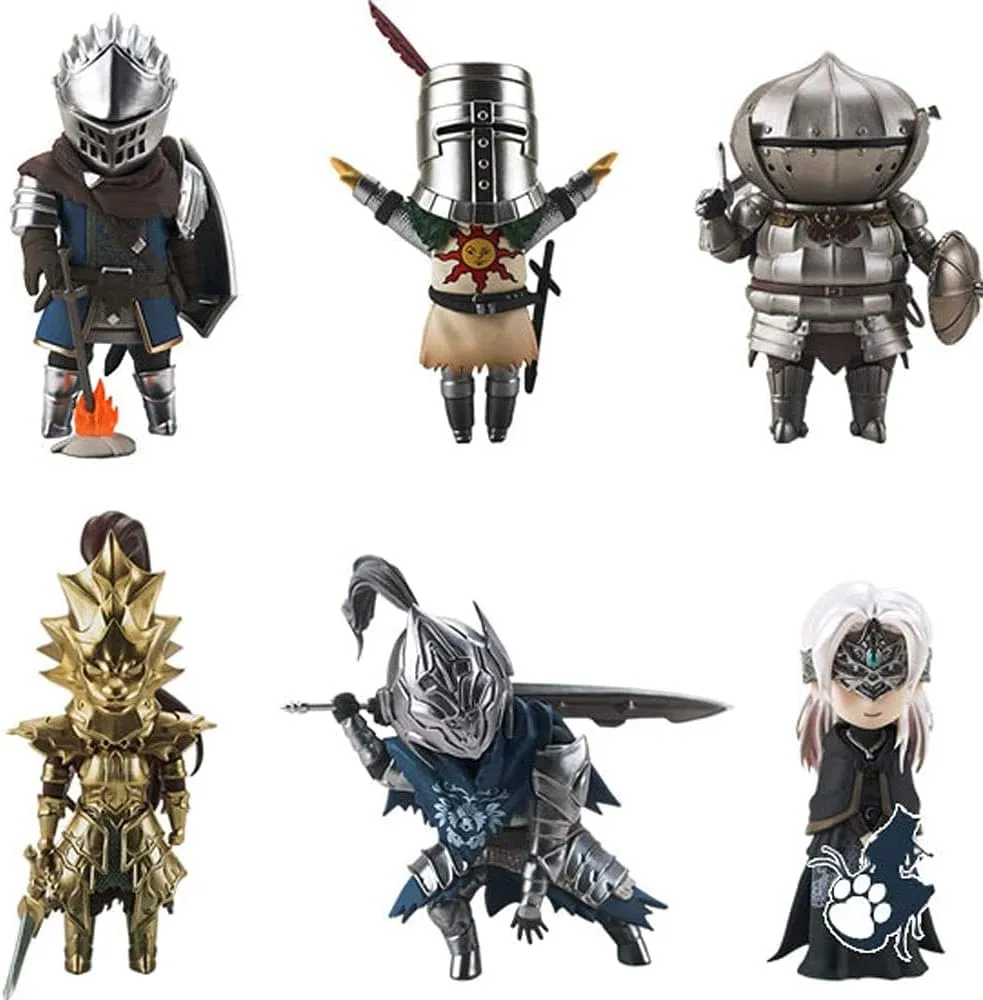 4.3 inch Q Version Figure Cute Doll Ornaments(6PC fullset)