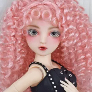 60cm BJD Doll 1/3 SD Dolls 24 Inch 18 Ball Jointed Female Girl Dolls, with Full Set Clothes Shoes Wig Makeup Openable Head, Best DIY Toys Gift (Jessie)