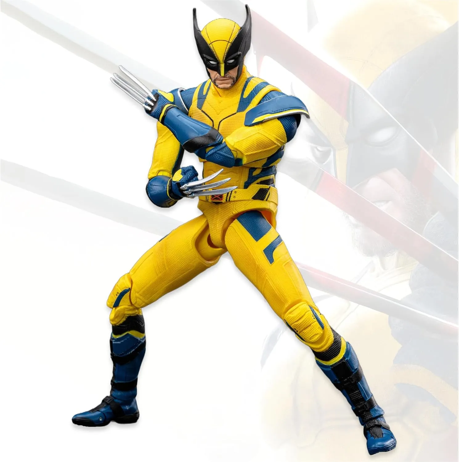 7 inch Wolverine Movie Style Action Figure-1/10 Scale All Joints Movable Exquisite Painting Anime Desktop Decoration Collectable Toys