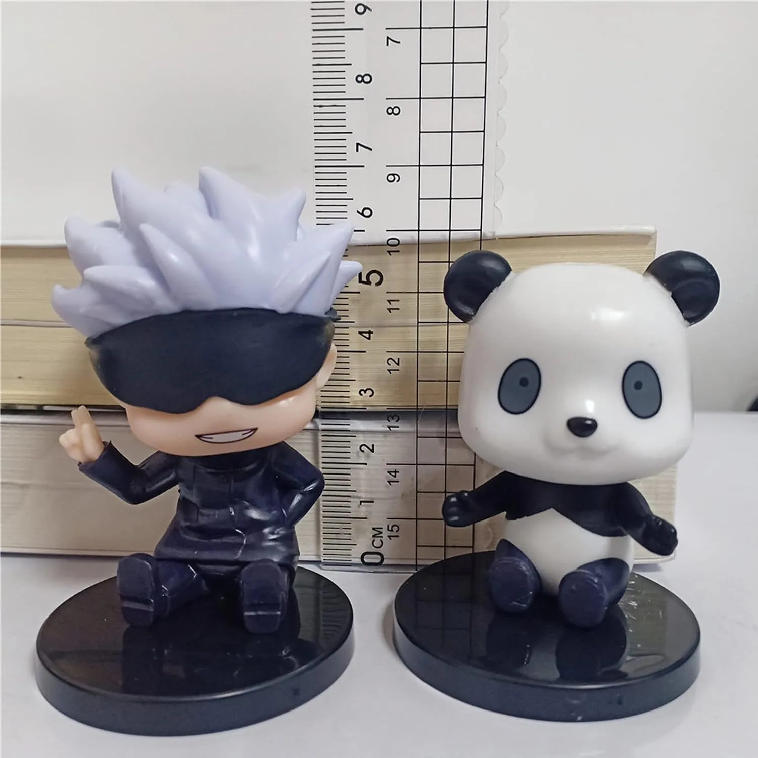 7pcs JJK Mini Figures Set Geto Suguru Action Figure 7cm Cute Anime Figurines JJK Fushiguro Toji Statue Cake Topper Desktop Collections
