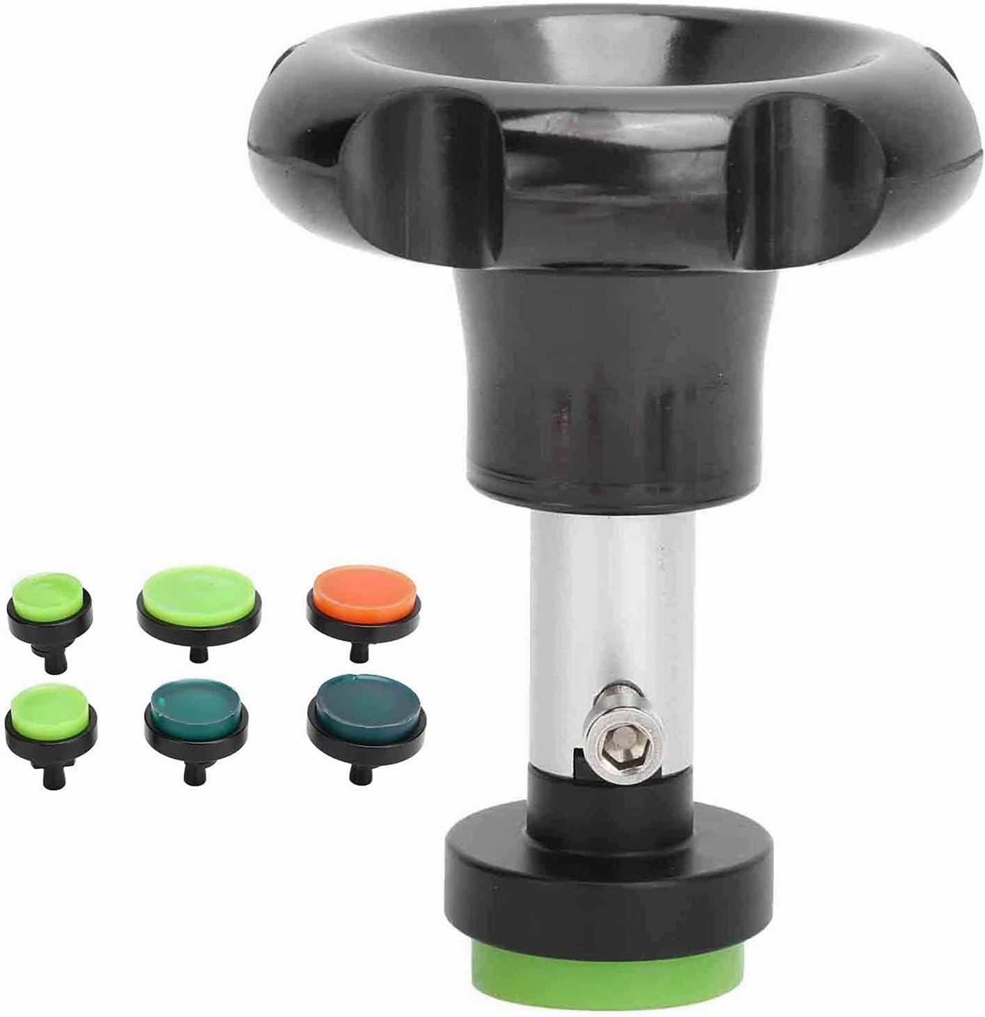 7Pcs Suction Watch Back Case Cover Opener Kit with 6pcs Dies Flexible Plastic Opener Watch Part Repair Tool Accessory Watchmaker Watch Repair Tools