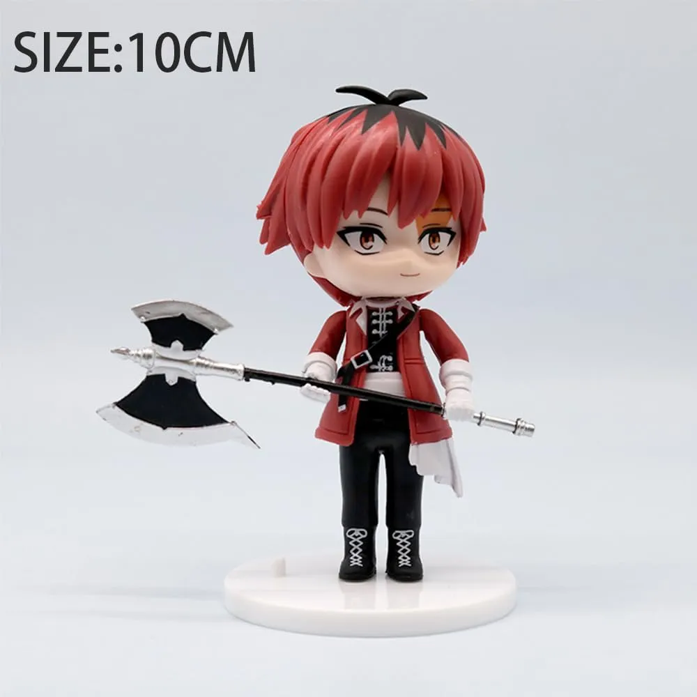 8pcs Frieren Figures Set Cute Mini Figurines Anime Frieren Fern Action Figure 10cm Stark Statue Cake Topper Desktop Decoration Collectibles Gift
