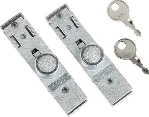 900043999 Lock Set "Classic TSA" for Tool Box In Silver