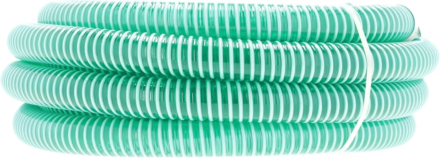 9920620 Suction Hose 25.4 mm (1 Inch) - 7 m Length - for Garden Pumps, Suction Systems & Domestic Waterworks - Vacuum Safe & Dimensionally Stable/Pump Hose/Suction Hose