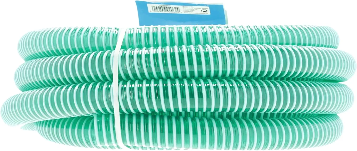 9920620 Suction Hose 25.4 mm (1 Inch) - 7 m Length - for Garden Pumps, Suction Systems & Domestic Waterworks - Vacuum Safe & Dimensionally Stable/Pump Hose/Suction Hose