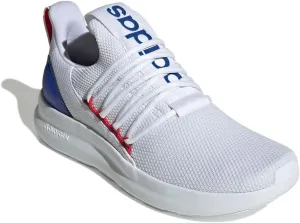 adidas Men's Lite Racer Adapt 7.0 Sneaker, White/Better Scarlet/Lucid Blue, 11