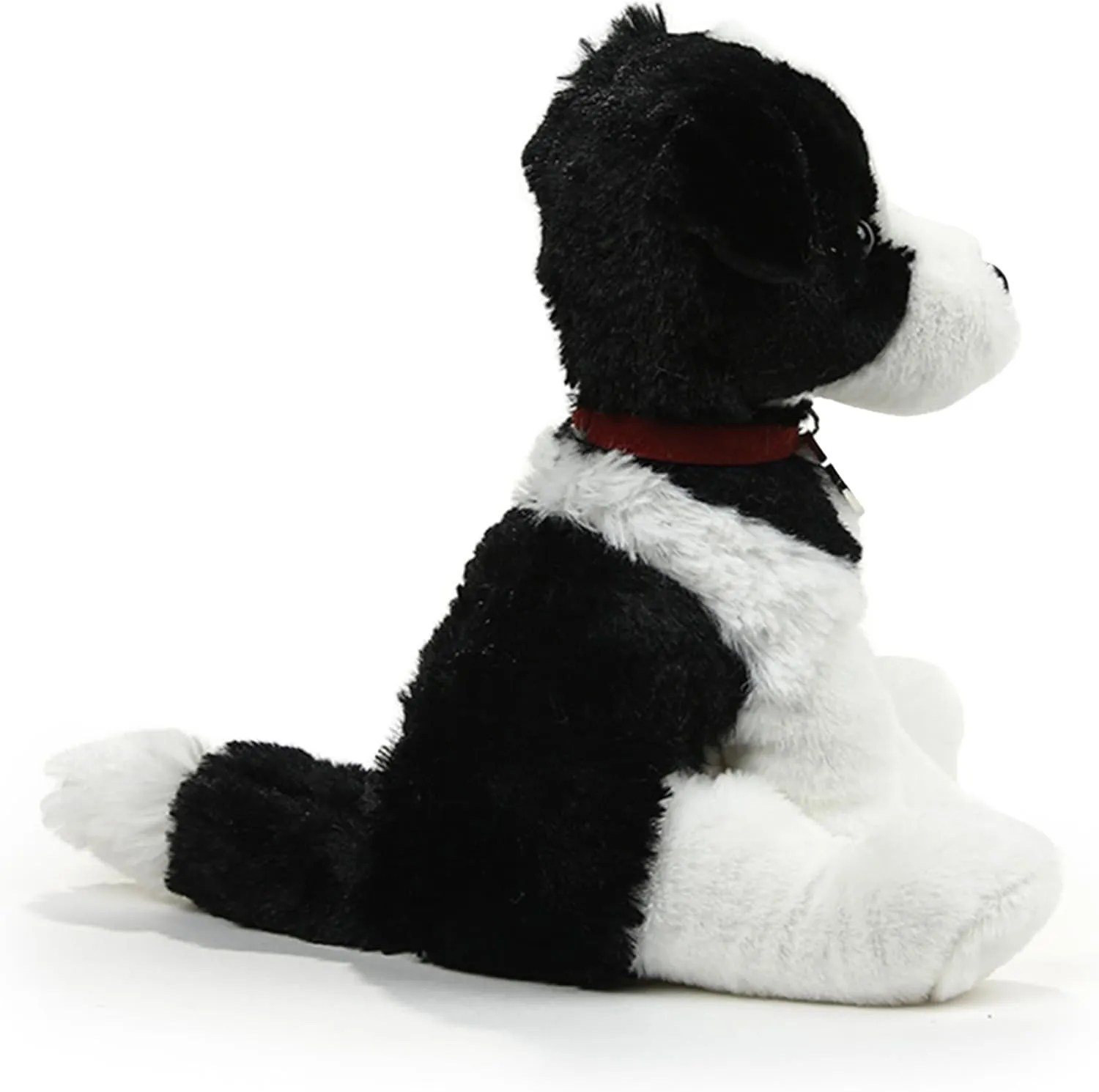 Adorable Dog Stuffed Animal Plush Toy – Premium Quality 8 Inch Soft and Cuddly Puppy with Cute Collar – Perfect for Kids, Cat Lovers, and All Ages (Oreo The Border Collie)