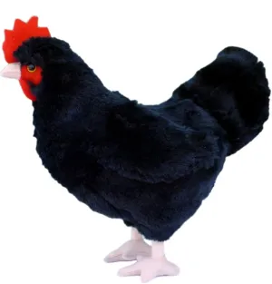 Adore 12" Standing Aussie The Hen Chicken Plush Stuffed Animal Toy