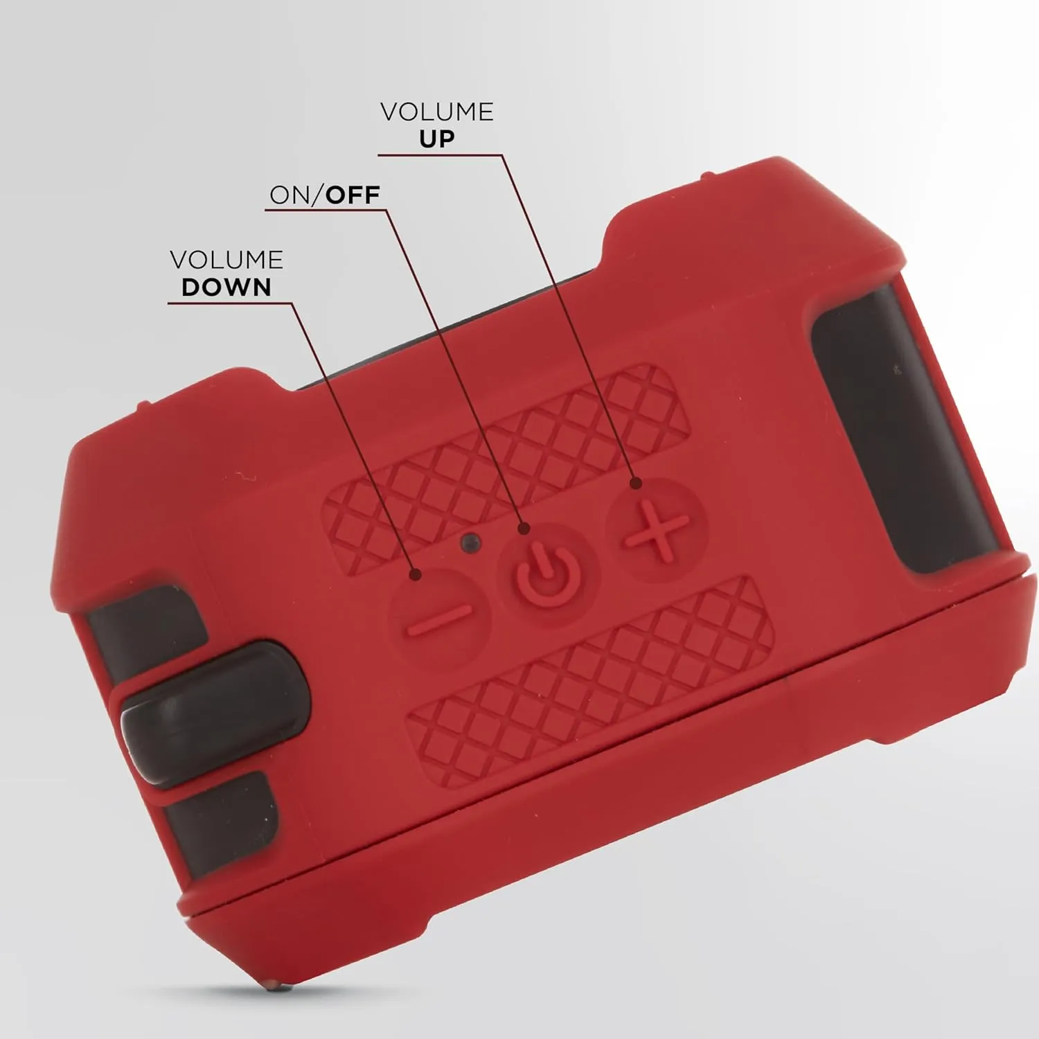 Altec Lansing HYDRATREK Magnetic Bluetooth Speaker, Waterproof IP67, 5W RMS Output, True Wireless Pairing, USB-C Quick Charge, 3.7V 400mAh Battery, Voice Assistant, Perfect for Any Adventure