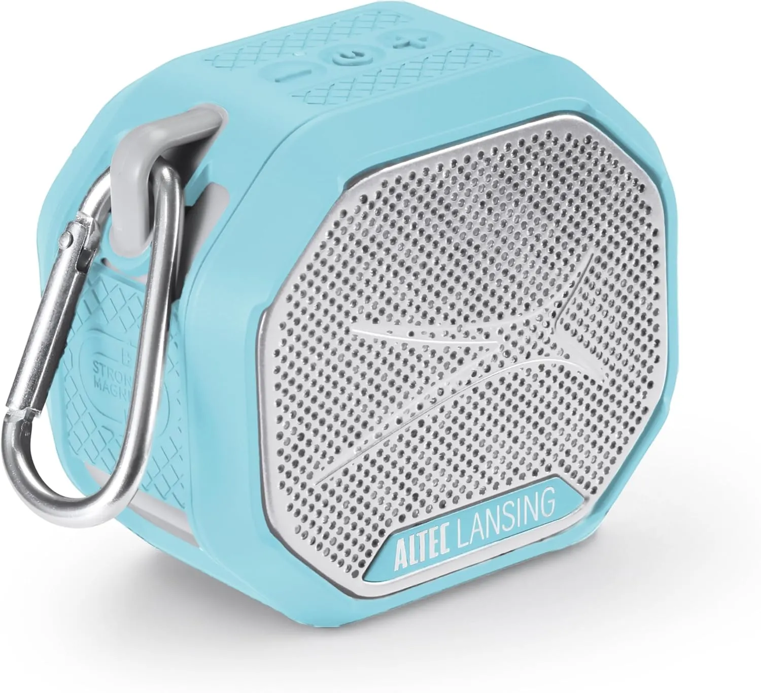 Altec Lansing HYDRATREK Magnetic Bluetooth Speaker, Waterproof IP67, Portable Speaker, True Wireless Pairing, USB-C Quick Charge, 3.7V 400mAh Battery, Voice Assistant, Perfect for Any Adventure…