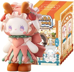 Anime Blind Box, Cute Emma Secret Forest Cafe Series PVC Blind Box Figure, 3 Inches Collectable Action Figure for Birthday Gifts