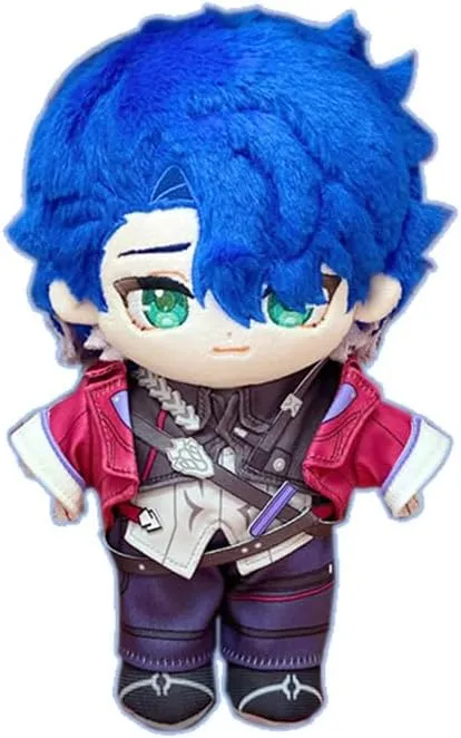 Anime Star Rail Boothill Firefly Aventurine Dr. Ratio 20cm Plush Dress Up Doll Cute Figure Plushies Dolls Gifts (Sampo)