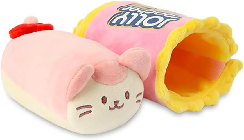 Anirollz Stuffed Animal Plush Toy - Official Hershey Chocolate Blanket Outfitz Doll | Soft, Squishy, Warm, Cute, Comfort, Safe| Pillow with Kitty - Valentine's Day Gift 6" Jolly Rancher Kittiroll