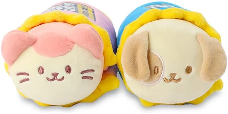 Anirollz Stuffed Animal Plush Toy - Official Hershey Chocolate Blanket Outfitz Doll | Soft, Squishy, Warm, Cute, Comfort, Safe| Pillow with Kitty - Valentine's Day Gift 6" Jolly Rancher Kittiroll