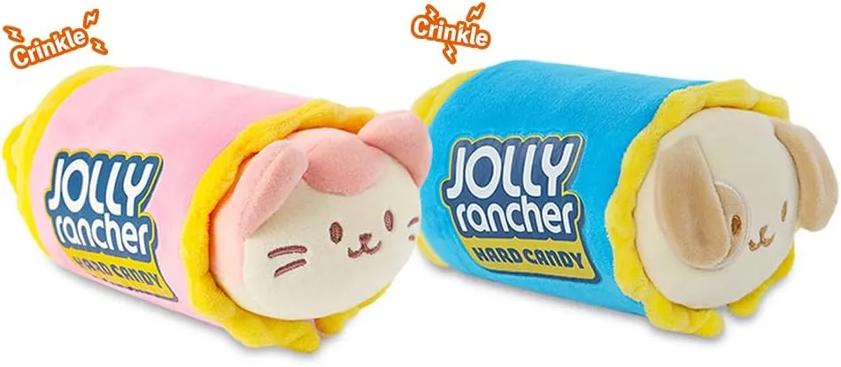 Anirollz Stuffed Animal Plush Toy - Official Hershey Chocolate Blanket Outfitz Doll | Soft, Squishy, Warm, Cute, Comfort, Safe| Pillow with Kitty - Valentine's Day Gift 6" Jolly Rancher Kittiroll