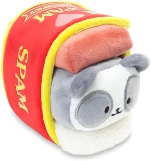 Anirollz Stuffed Animal Plush Toy - Official SPAM Musubi Blanket Outfitz Doll | Soft, Squishy, Warm, Cute, Comfort, Safe| Pillow with Panda - Birthday Decorations Graduation Gift 6" Pandaroll