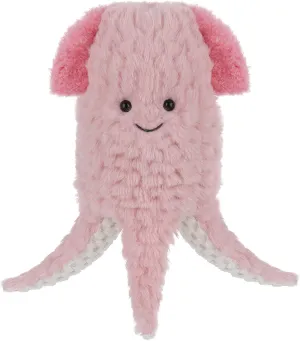 Apricot Lamb Ocean Toys Plush Pink Squid Sea Stuffed Animal Soft Cuddly Perfect for Child 10.5 Inches