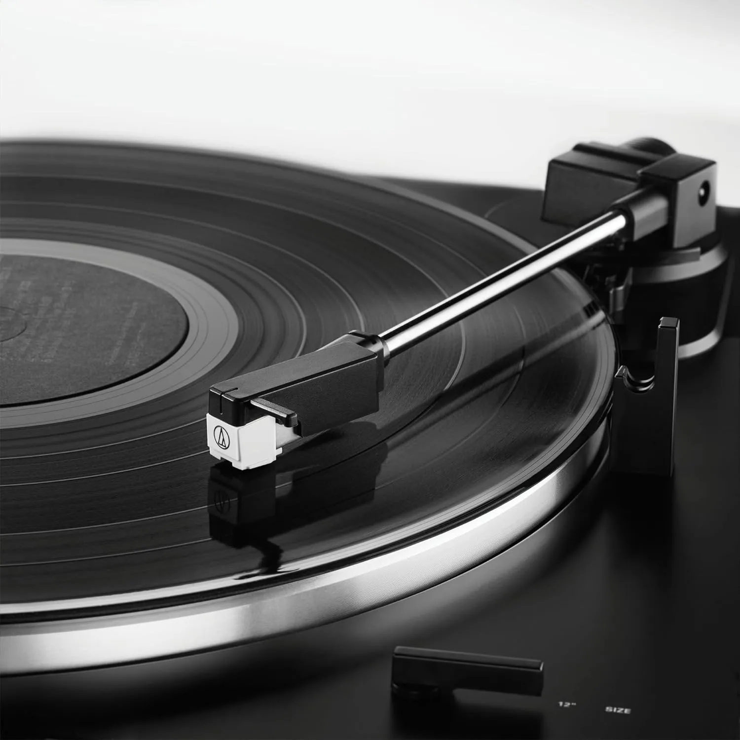 Audio-Technica AT-LP60XBT-BK Fully Automatic Wireless Belt-Drive Turntable (Black) (ATLP60XBTBK)