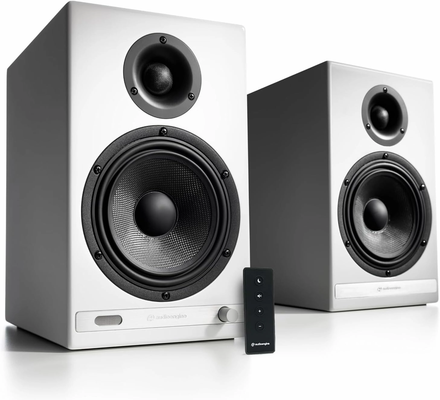 Audioengine HD6 Premium Bookshelf Speakers - Wireless 150W Bluetooth Speakers - Powerful Home Music System - Home Theater Systems, Studio Monitors