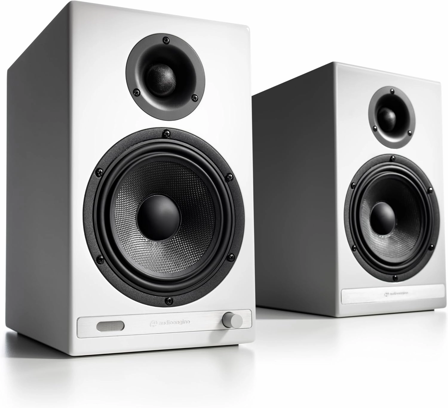 Audioengine HD6 Premium Bookshelf Speakers - Wireless 150W Bluetooth Speakers - Powerful Home Music System - Home Theater Systems, Studio Monitors