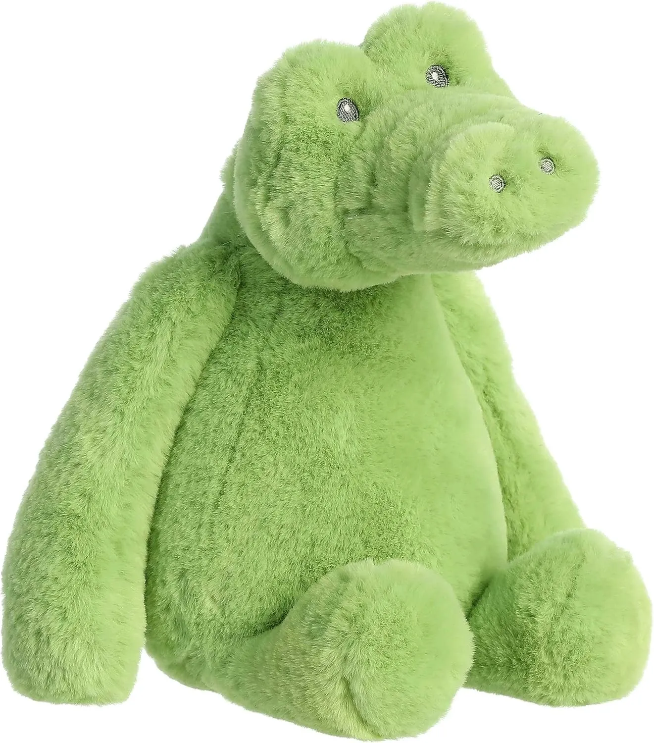 Aurora® Adorable Hugeez™ Alligator™ Baby Stuffed Animal - Soft & Cuddly Toy - Comforting Companion - Green 13 Inches