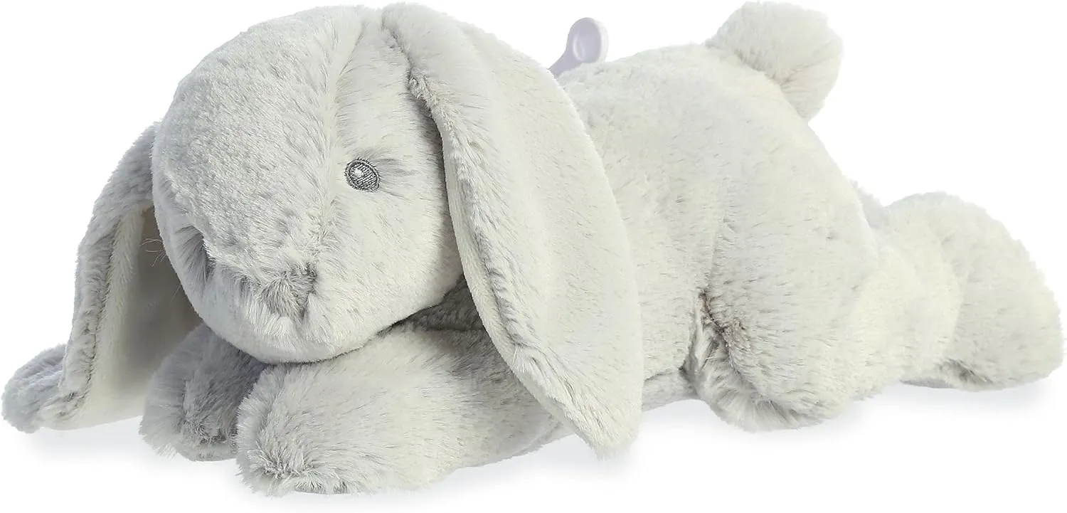 Aurora Ebba - Wind Up Musical - 12" Dewey Bunny Wind Up Musical, Grey