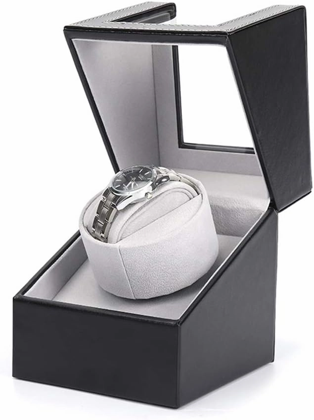 Automatic Mechanical Watch Winding Chain, Shaker, Electric Rotating Watch Shaker, Equipped with Ultra-Quiet Motor, Single Watch, Automatic Rotating