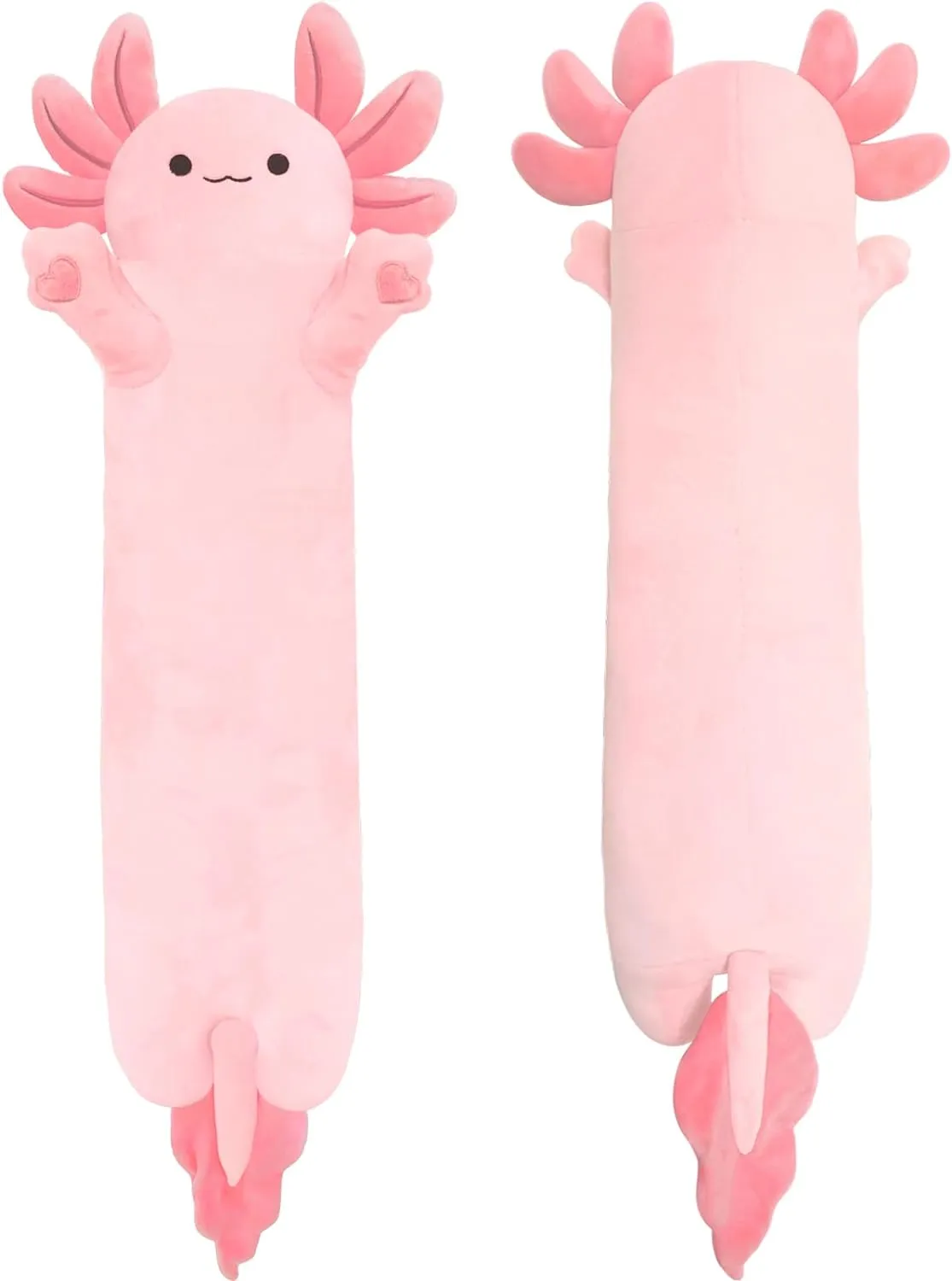Axolotl Plush,Long Axolotls Plush Toys Pillow,19.6 Inch Cute Axolotl Stuffed Animal, Axolotls Plush Toy Gift for Girls Boys