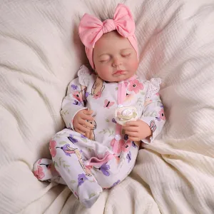 BABESIDE Lifelike Reborn Baby Dolls - 20 Inch-Soft Body Realistic-Newborn Baby Dolls Sleeping Girl Real Life Dolls with Clothes and Toy Accessories Gift for Kids Age 3 