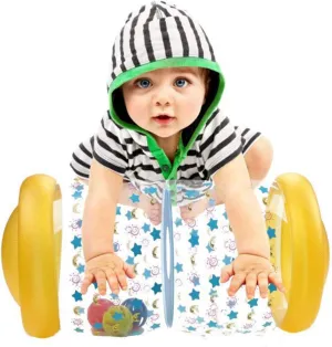 Baby Crawling Toy Fitness Toys Exercise Your Baby's Hearing and Touch Exercise Your Baby's Muscles and Coordination (Yellow)