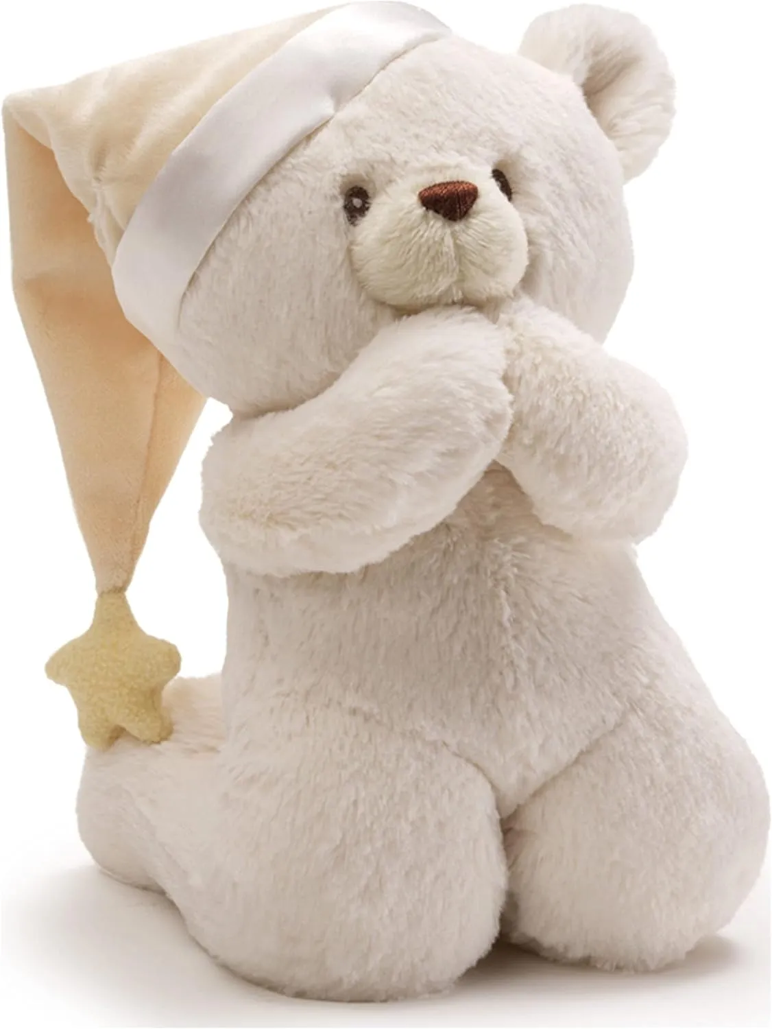 Baby GUND Prayer Teddy Bear Musical Stuffed Animal Plush, 8"